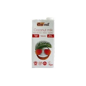 Ecomil Coconut Milk Nature Sugar-Free 100 Cl