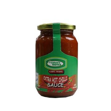 Nature'S Tastes Hot Chilli Sauce 400g