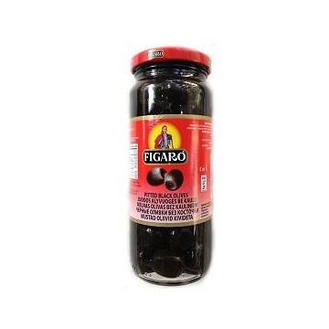 Figaro Pitted Black Olives 340g