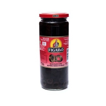 Figaro Sliced Black Olives 450g