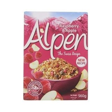 Alpen Muesli Raspberry & Apple 560g