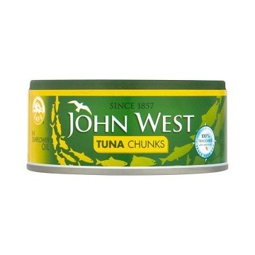 John West Tuna Chunks In Sunflower Oil 170ml