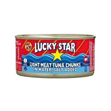 Lucky Star Tuna Chunks In Salt Water 170g